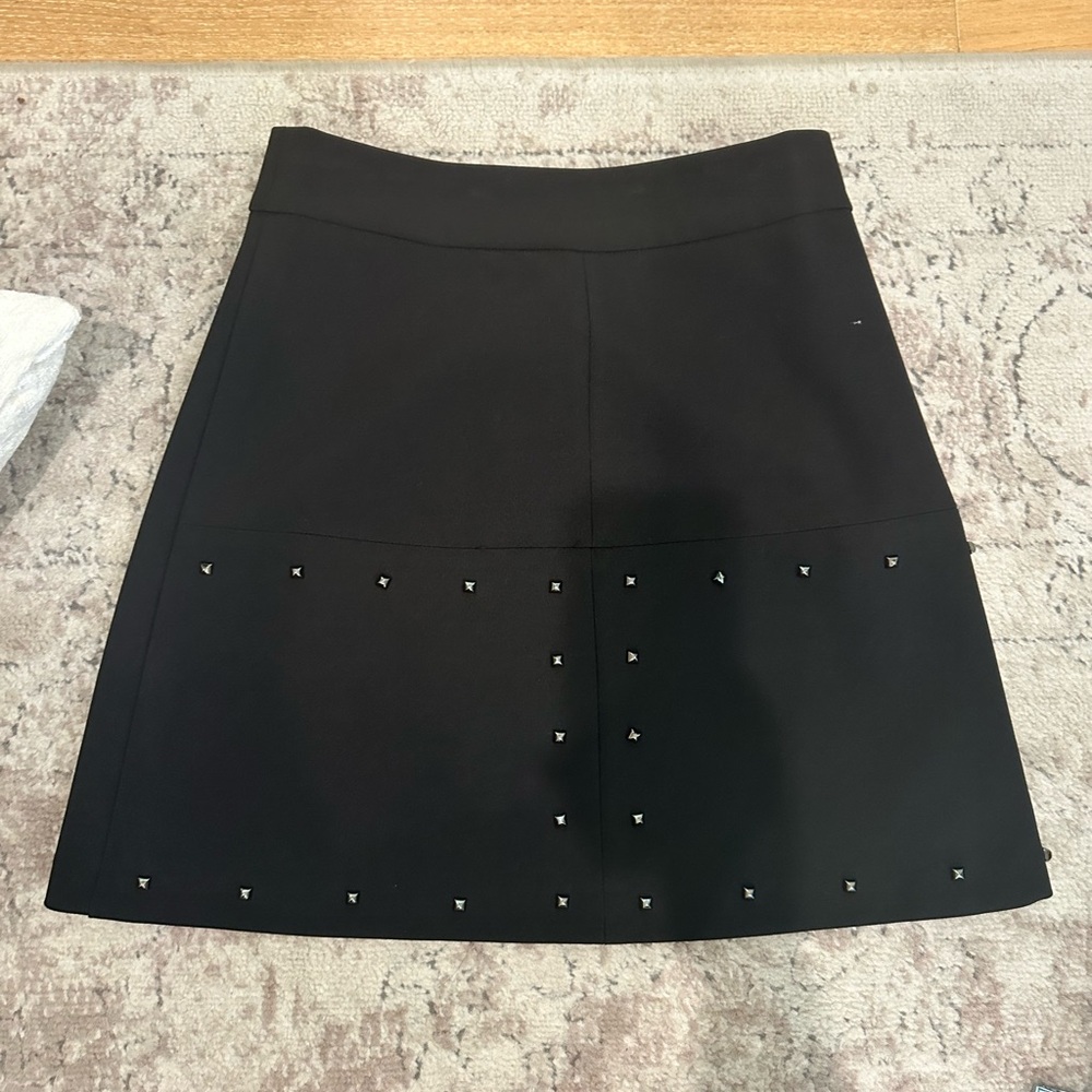 Zara Black Studded Skirt